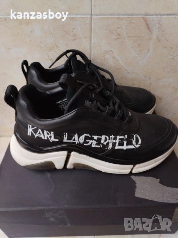 karl lagerfeld kl51710-000 - страхотни мъжки кецове 43, снимка 6 - Маратонки - 52055925