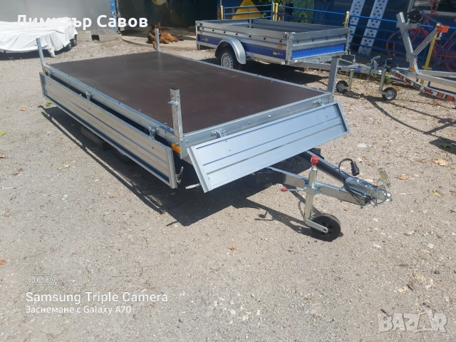 Ремарке Поп Индъстри 3.10 х 1.60 до 750кг., снимка 11 - Ремаркета - 52547472