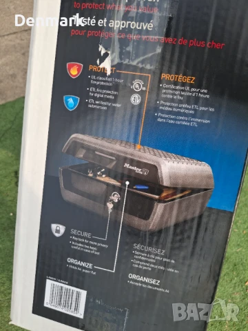 Предпазна кутия, сейф  Огнеупорен , снимка 5 - Други стоки за дома - 51370077