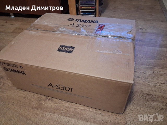 УСИЛВАТЕЛ Yamaha AS 301, снимка 6 - Ресийвъри, усилватели, смесителни пултове - 52875482