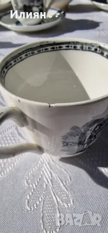 Сервиз за кафе с детски над 100 годишен , снимка 7 - Сервизи - 47315798