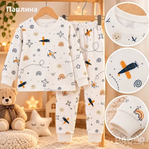 Пижами с дълъг ръкав, снимка 7 - Детски пижами - 56317090