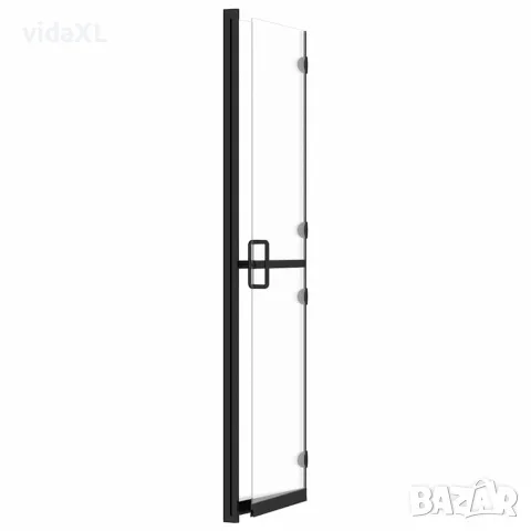 vidaXL Сгъваема стена за душ с прозрачно ESG стъкло, 90x190 см, снимка 6 - Душове - 56146073