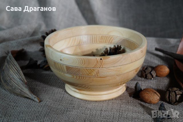 Дървена купа, снимка 10 - Други - 38812019