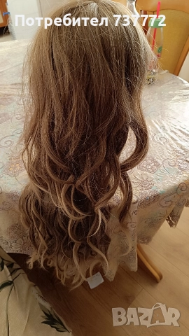 Интересен цвят перука, снимка 3 - Аксесоари за коса - 52802793