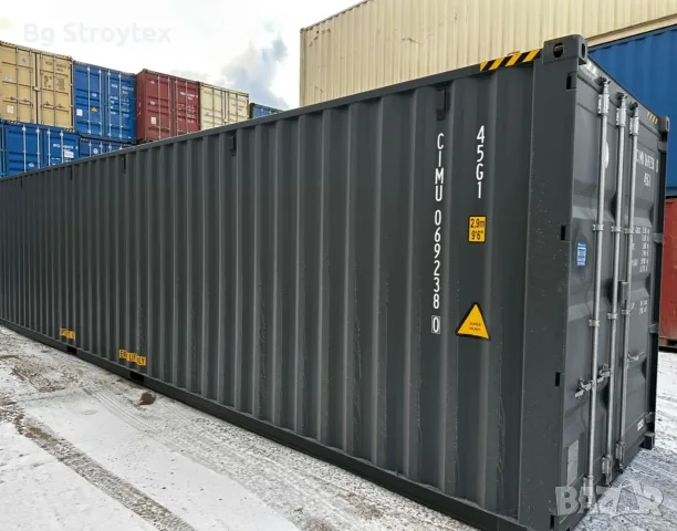 Морски контейнери 20 и 40 FT стандарт и High Cube нови и употребявани, снимка 6 - Други машини и части - 56226689