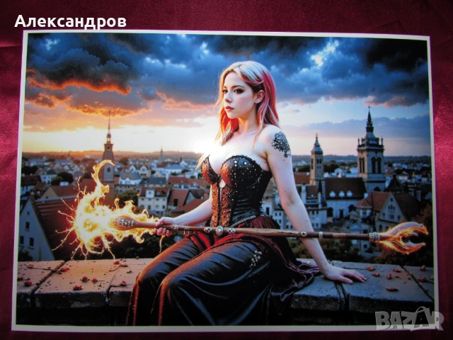 Готик аниме плакати А4 anime gothic подходящи за подарък, снимка 3 - Други - 54180365