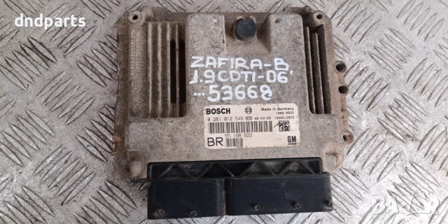 Компютър Opel Zafira B 1.9CDTi 2006г. 0281012549 55198922	