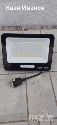 LED ПРОЖЕКТОР 100W OPTONICA, снимка 2 - Прожектори - 54216025