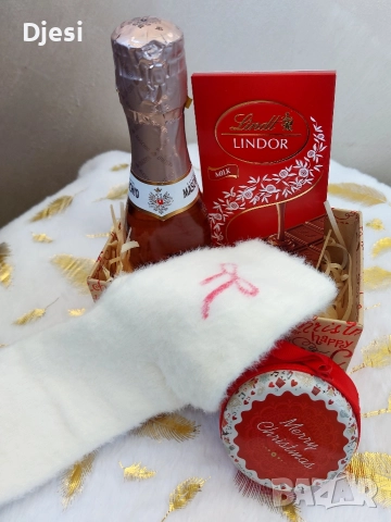 Коледни подаръци аранжирани в кутия, снимка 6 - Други - 52709237