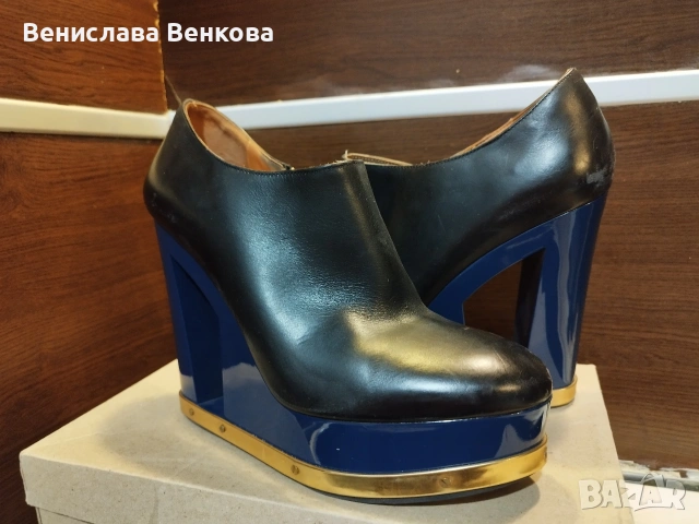 Дамски обувки номер 40 и 41 много запазени спортни платформа висок ток, снимка 7 - Дамски обувки на ток - 53968819