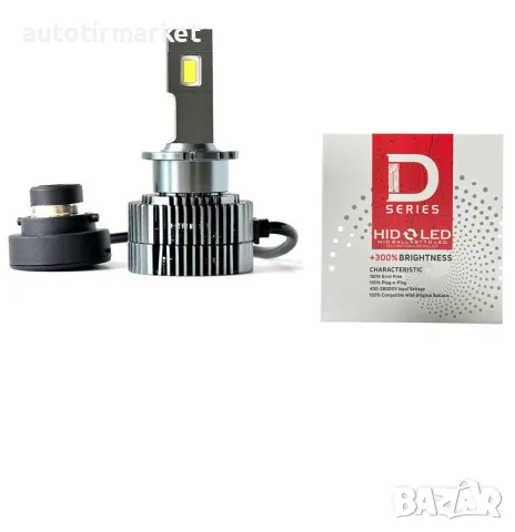 LED крушка за ксенон D2S/R – 2 бр. комплект