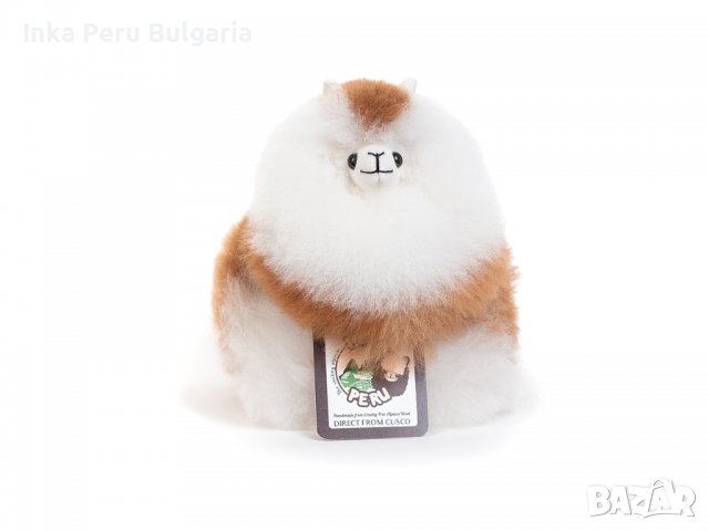 Усмихната алпака - мини, 15 см, Macchiato, снимка 3 - Плюшени играчки - 37346247