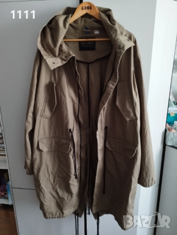 Милитари тренчкот голям размер.