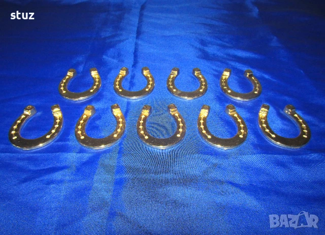 Бронзови подкови за късмет, нови, снимка 8 - Декорация за дома - 51276591