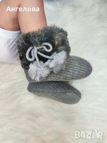 Бебешки топли ботушки с мека подметка , снимка 3 - Бебешки боти и ботуши - 42504001