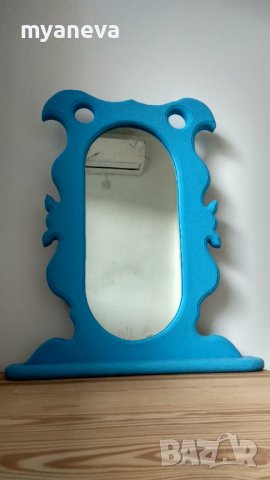 Oгледало с масивна, дървена рамка . , снимка 7 - Огледала - 39580988