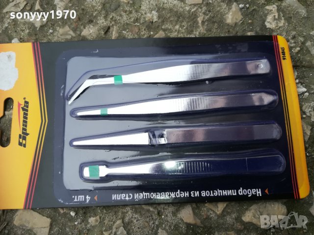 нов комплект пинсети 1802211000, снимка 2 - Други инструменти - 31859515