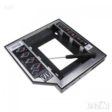 Адаптер за Втори Диск HDD SSD за Acer V3- E5- 471G 421 522 572 772 571G 572G 573G 773G 574G 575G P24, снимка 5 - Части за лаптопи - 32132049