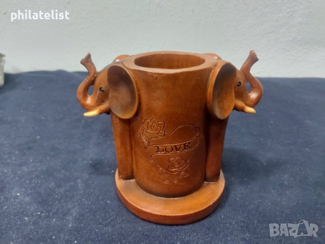 моливник от дърво за подарък, снимка 2 - Ученически пособия, канцеларски материали - 40495569