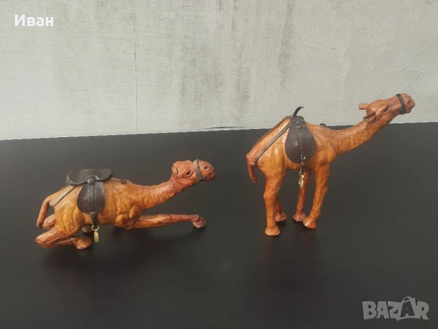 кожена статуетка камила , снимка 5 - Статуетки - 51218070