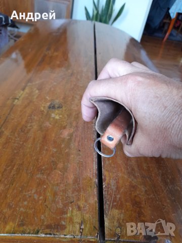 Стар кожен ключодържател #2, снимка 4 - Други ценни предмети - 42743864