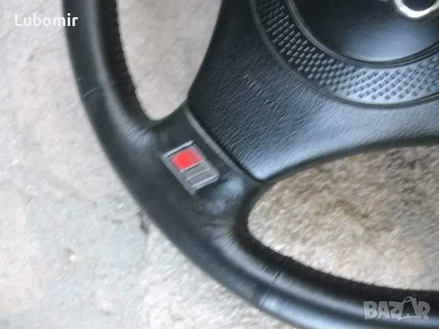  Волан трилъчев, кожен - оригинален Audi A4,A6,A8,TT - S Line !, снимка 7 - Части - 50015582