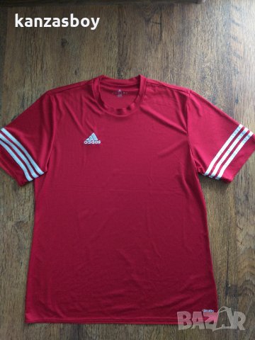 Adidas Entrada - страхотна мъжка тениска КАТО НОВА, снимка 5 - Тениски - 33712401