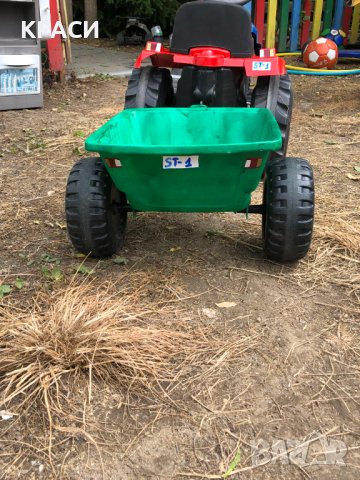 продавам детска играчка трактор със ремърке , снимка 4 - Коли, камиони, мотори, писти - 40724286