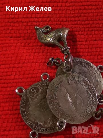 3 СТАРИ СРЕБЪРНИ МОНЕТИ от ГРИВНА със СРЕБЪРЕН КОЗИРОГ ФИГУРКА ТАЛЕР СРЕБРО МАЙСТОРКА РАБОТА 26331, снимка 3 - Антикварни и старинни предмети - 34854250