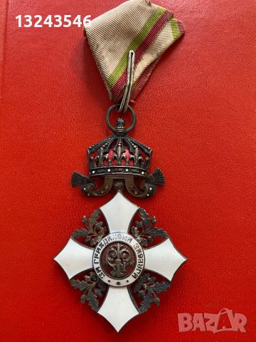 Царски орден за гражданска заслуга 5 степен с корона, снимка 1 - Други ценни предмети - 42820689