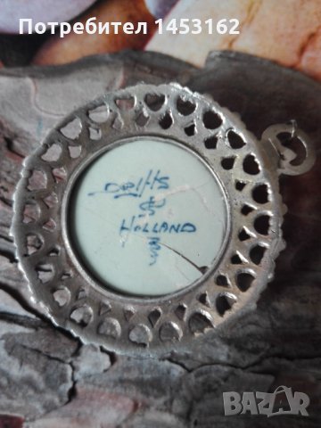 Сребърен уникален пендатив, снимка 2 - Колиета, медальони, синджири - 31265957