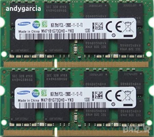 16GB DDR4 KIT 2133mhz 16GB DDR3L KIT 1600mhz SODIMM PC4 рам памет лаптоп sodimm laptop, снимка 2 - RAM памет - 16321000