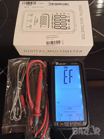 Автоматичен мултицет/мултиметър 6000 T-RMS, снимка 6 - Други инструменти - 44523122