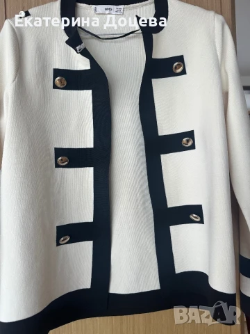 Жилетка тип Шанел, снимка 4 - Жилетки - 51175314