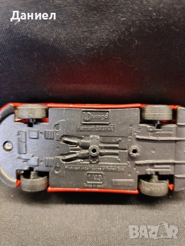 Количка Burago Ferrari 599xx, снимка 3 - Колекции - 52021376