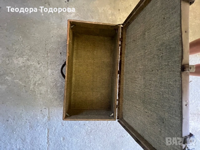 Голям ретро куфар, снимка 3 - Други ценни предмети - 51164553