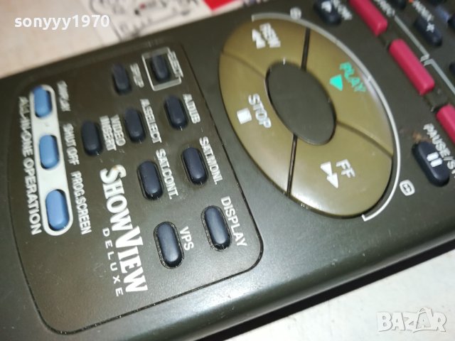 TOSHIBA VT-858G VTR/TV REMOTE CONTROL-ВНОС SWISS 0702241121, снимка 14 - Дистанционни - 44175523