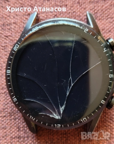Работещ Smart Huawei Watch GT 2, със счупен дисплей, снимка 3 - Ремонт на телефони - 53926857