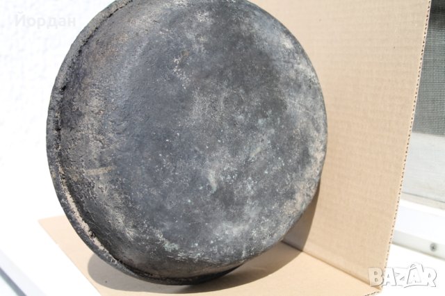 Стар меден тиган, снимка 8 - Антикварни и старинни предмети - 42191205