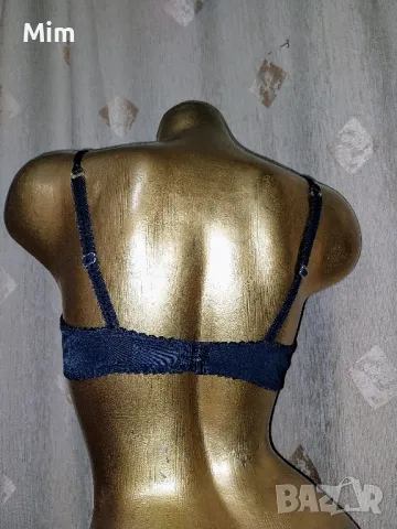 75 B Черен дантелен сутиен , снимка 4 - Бельо - 49367204