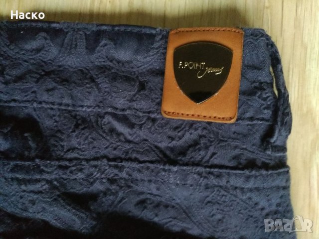 F.point, дънки релефна дантела, еластични, снимка 4 - Дънки - 39723953