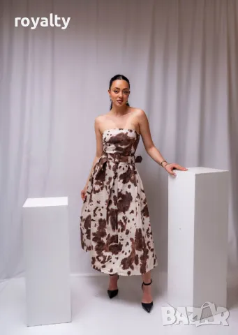 Елегантна официална дамска рокля 