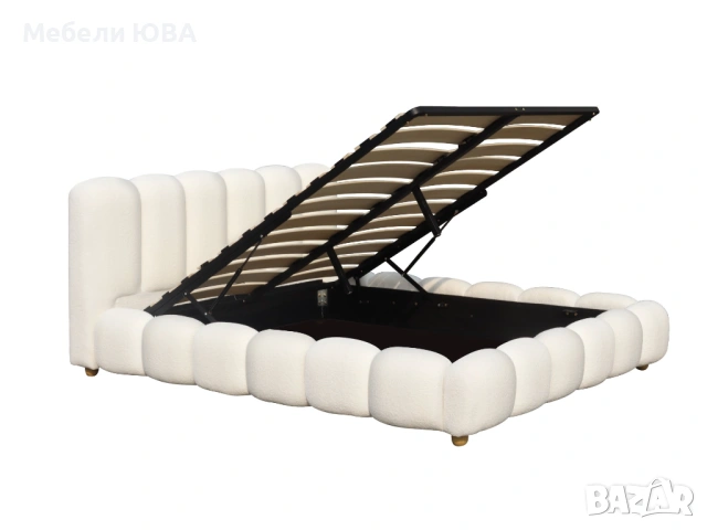 Тапицирано легло BRI, снимка 2 - Спални и легла - 54269472