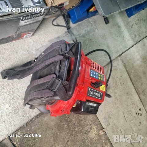 Градинска духалка Scheppach BLBP52X, 51.7 CC, снимка 3 - Други машини и части - 51055595