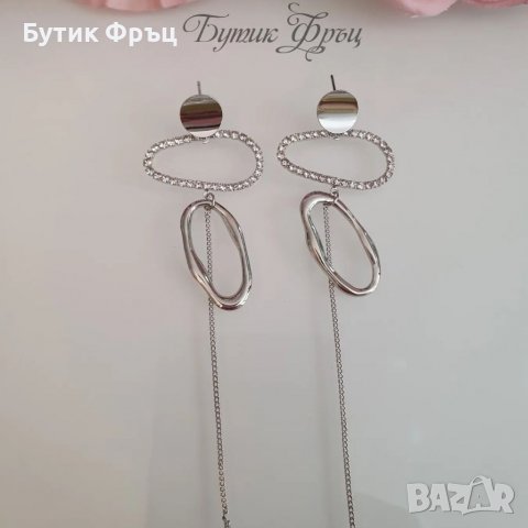 Обеци Валенсия, снимка 2 - Обеци - 37537856