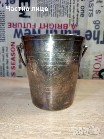 Масивно посребрена ледарка "St.Medard", снимка 2 - Антикварни и старинни предмети - 56327074