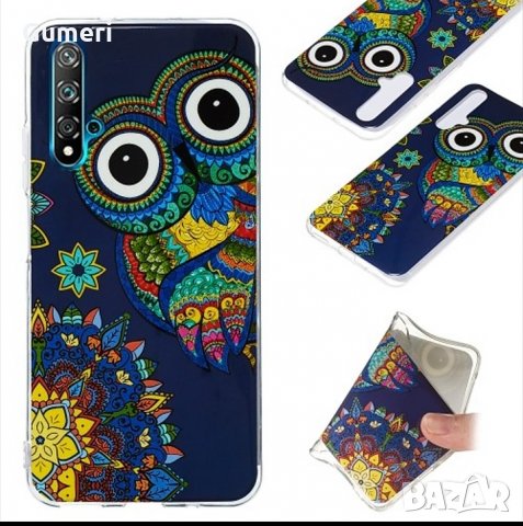  Huawei Nova 5T / Huawei Honor 20 Силиконов гръб с картинки, светещ , снимка 5 - Калъфи, кейсове - 29945031