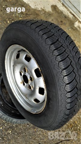 VW ФОЛКСВАГЕН 5x112 РЕЗЕРВНА джанта и гуматa 15 цола, снимка 6 - Гуми и джанти - 33561635