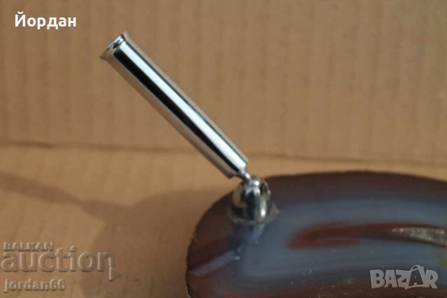 Поставка за писалка ахат, снимка 3 - Колекции - 39798847